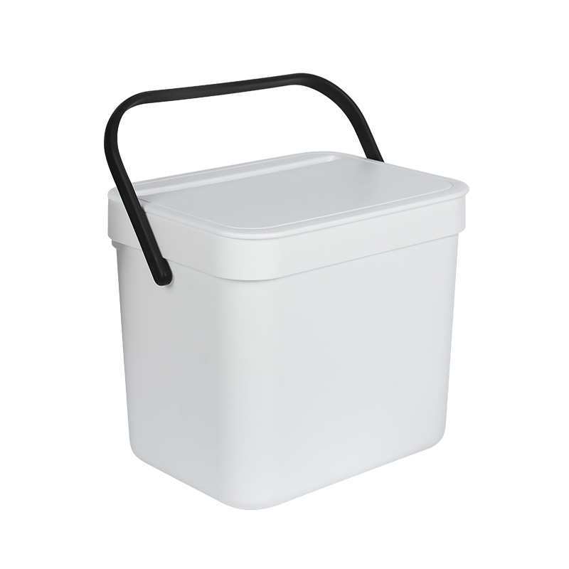 多功能壁挂式垃圾桶 白色