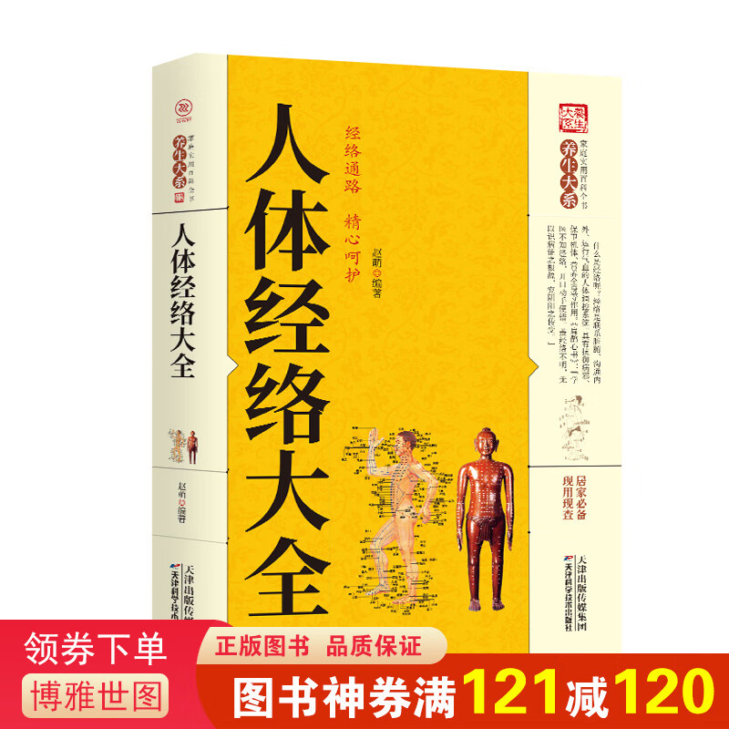 家庭实用百科全书养生大系：人体经络大全 中医养生穴位经络家庭养生保健百科常见病症穴位速查自我理疗自