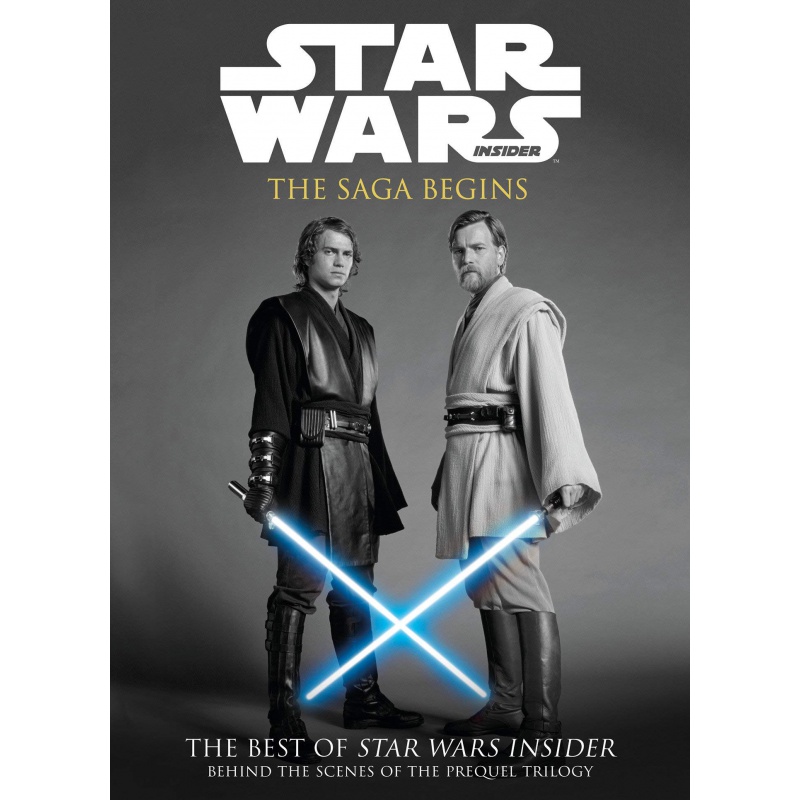 预定英文原版 star wars insider the saga begin 星球大战前传三部