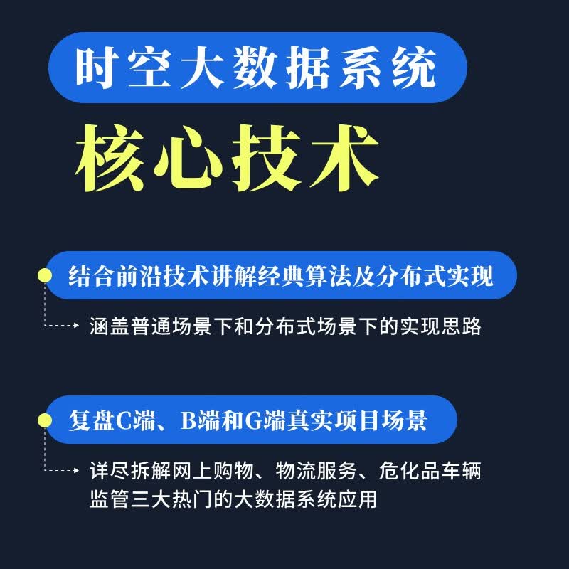 时空大数据系统核心技术（图灵出品）详情图
