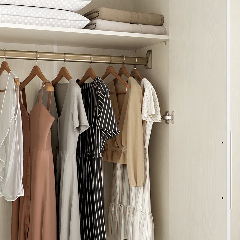 林氏家居原林氏木业现代简约衣柜家用主次卧室平开门衣柜大小户型 1g