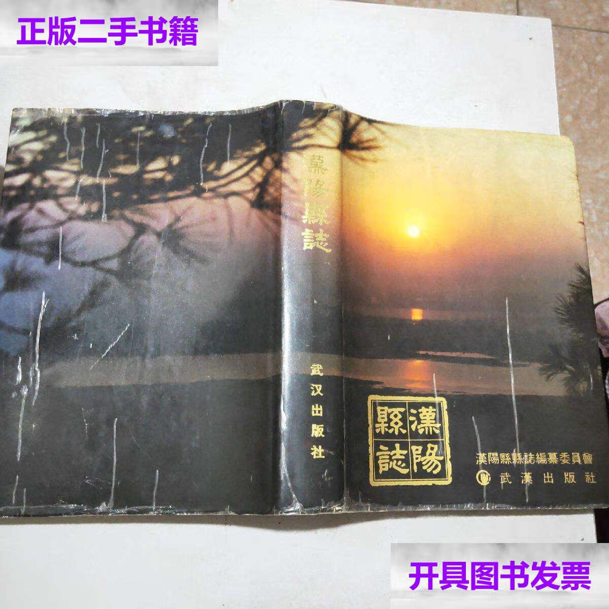 【二手9成新】汉阳县志(16开精装本) /汉阳县志编辑委员会 武汉