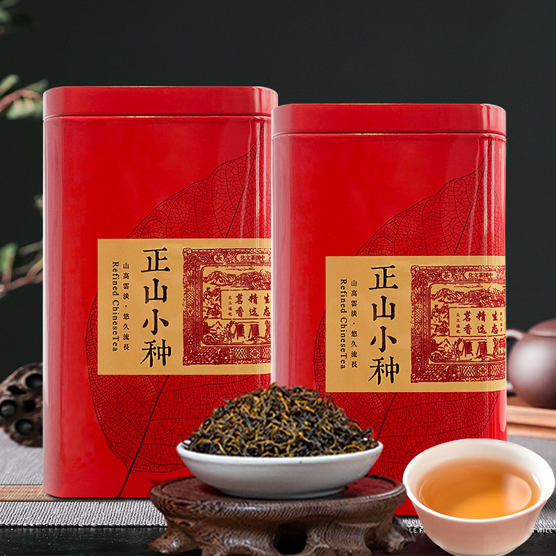 香彻（XIANGCHE）蜜香型 茶叶新茶小种红茶无色素散装罐装100g 29元