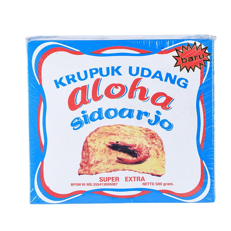 茗仟(mingqian)印尼大虾片进口aloha亚米高阿米戈虾味薯片阿罗哈自己