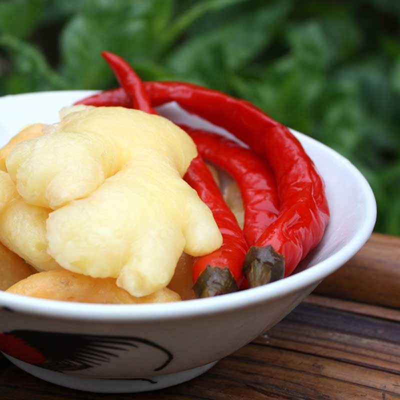 真的老泡菜坊四川特产新繁泡菜泡椒泡二荆条红辣椒泡辣子泡海椒 250g