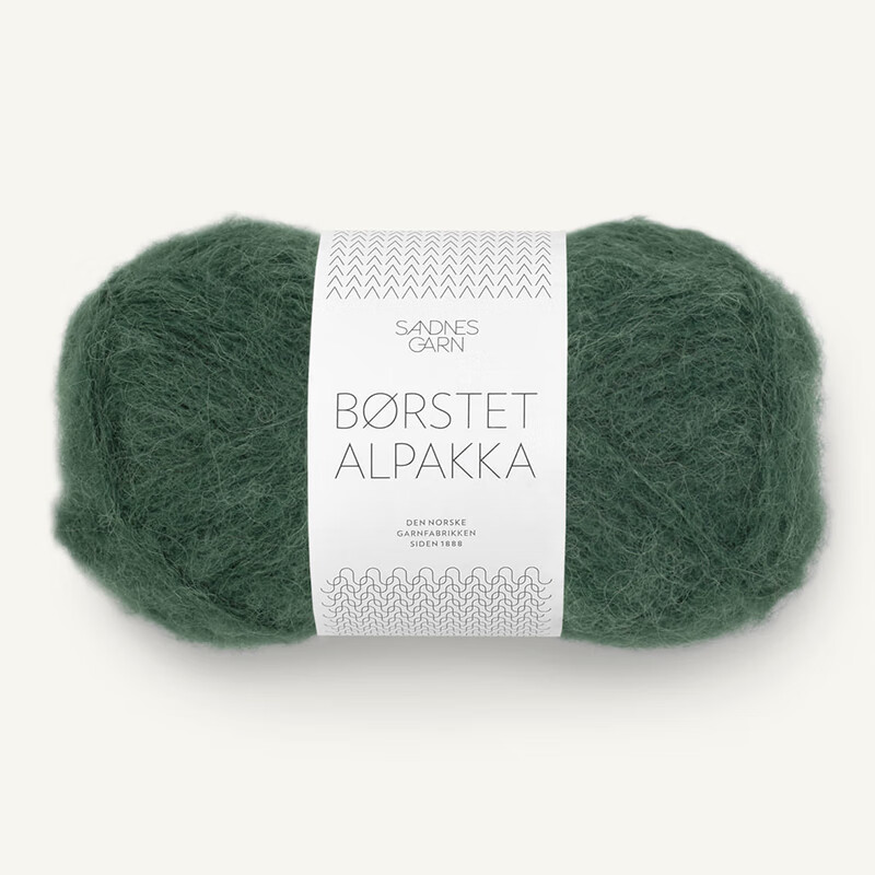 盛莲sandnes  borstet alpakka 秘鲁幼羊驼 羊驼绒 中粗柔软亲肤 毛线