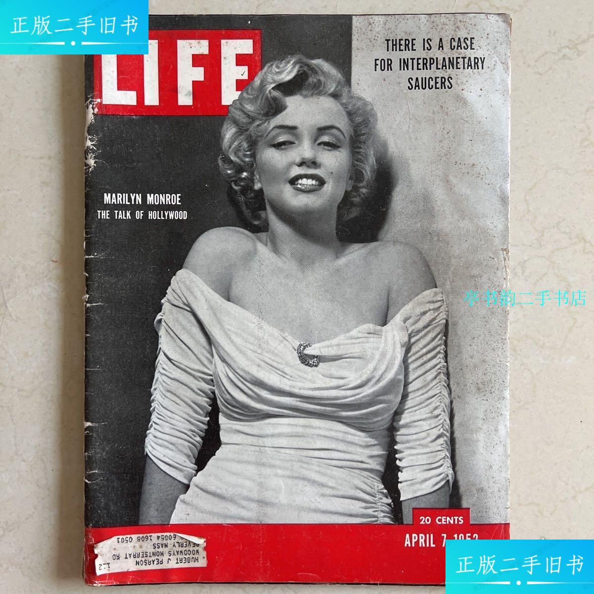 【二手9成新】1952年美国《生活》杂志 life magazine april 7,1952
