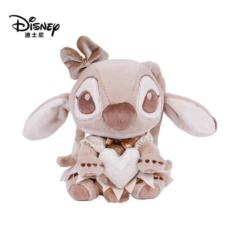 澳捷爾迪士尼正品米金情人節米奇米妮公仔毛絨玩具生日禮物送女友送老婆 9號23cm米金系列-安琪（含防偽）