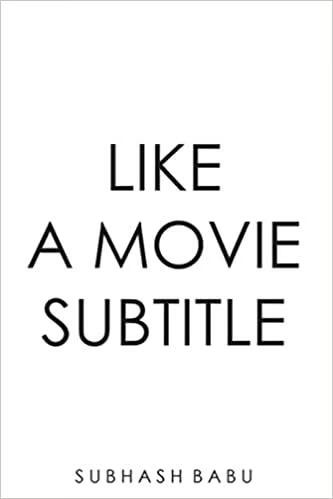 预订 like a movie subtitle