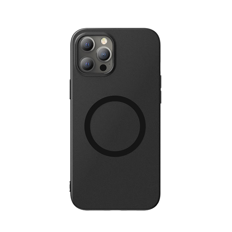 ESCASE 苹果12手机壳磁吸 iPhone12 pro保护套 magsafe磁吸充电壳超薄防摔壳男女款分体式 黑色HTC-14 14.88元