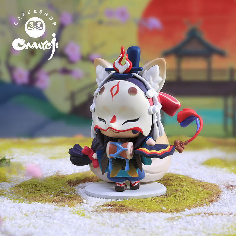 云漫卿百鬼幼儿园阴阳师妙趣盒蛋百目鬼潮玩盲盒q版公仔二次 玉藻前