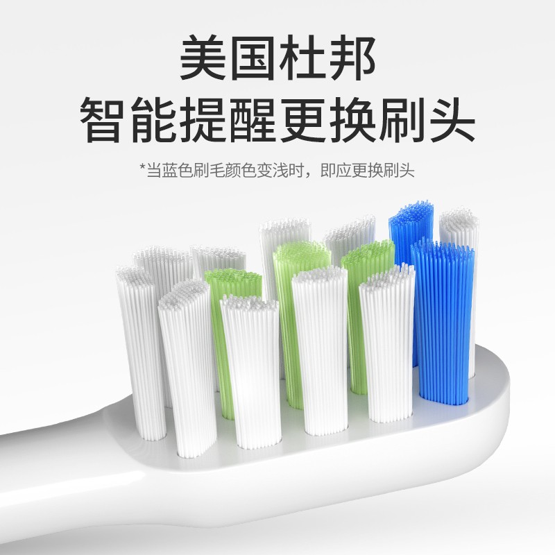 【全国8仓次日达】德国jimok电动牙刷成人学生党女生情侣女童全自动充电式 蜜桃粉4刷头|五种清洁模式|180天续航