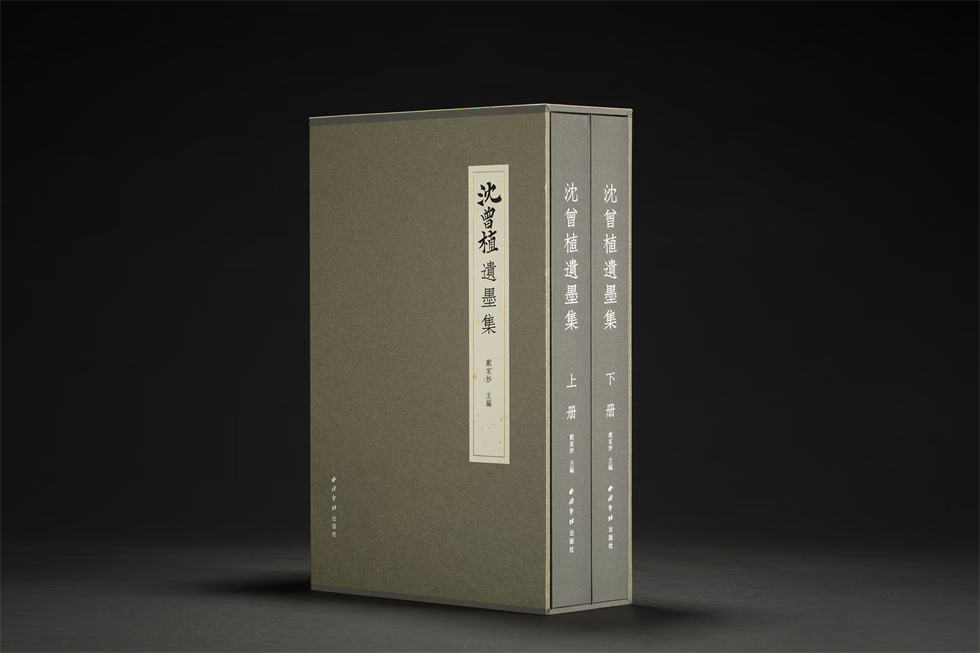 沈曾植遗墨集(8开精装 全二册)