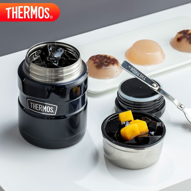 THERMOS膳魔师焖烧罐470ml高真空不锈钢保温饭盒保温桶SK-3000 MB午夜蓝怎么样,好用不?