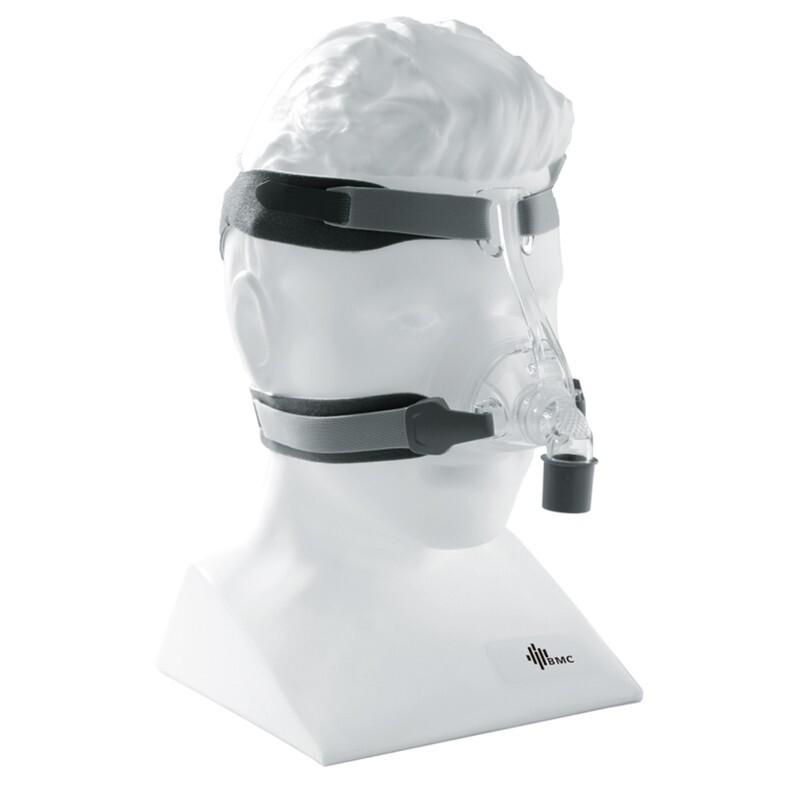 怡和嘉业瑞迈特 呼吸机 鼻罩(中号/M)原装NM4无创家用呼吸机鼻罩通用配件含头带中号