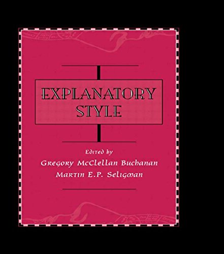 【预订】explanatory style