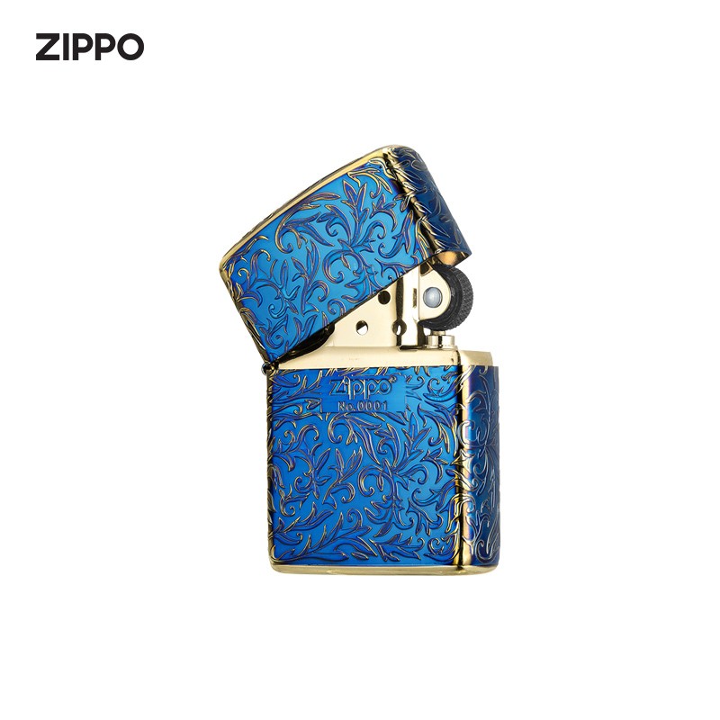 ZIPPO打火机防风煤油之宝唐草之在我心官方生日礼物送男友送长辈礼 LCO-0355