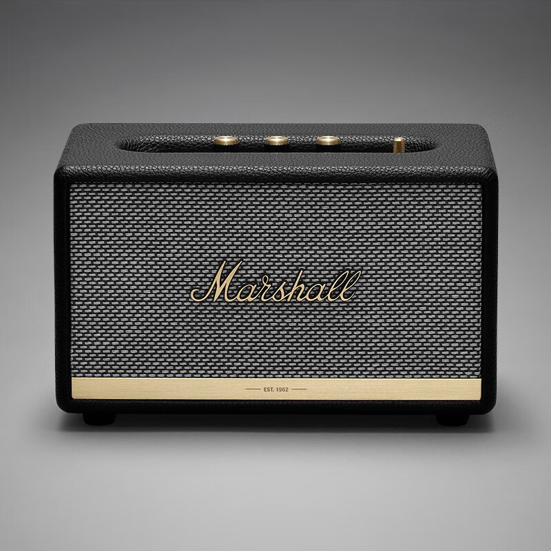 马歇尔（Marshall）ACTON II BLUETOOTH音箱无线蓝牙家用重低音音响 黑色