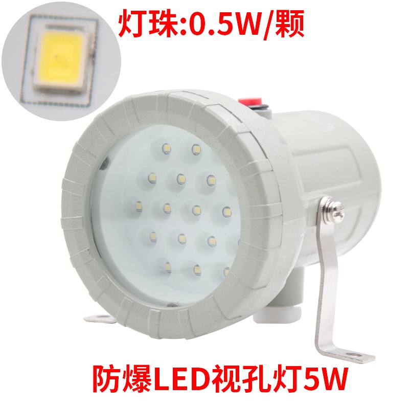 荣予 bsd 5w 220v 一体(带开关)反应釜视镜灯led视孔灯 防爆视孔灯