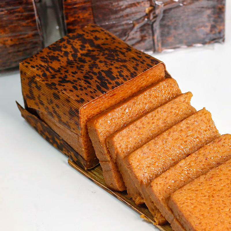 遵义黄糕粑 贵州特产遵义小吃南白黄粑 竹叶粑 叶儿粑黄糍粑 黄粑2斤*