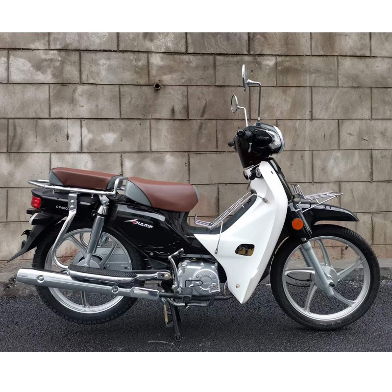 金酿昌博轻便弯梁摩托车110整车可上蓝牌48国四燃油本田款幼兽嘉陵570