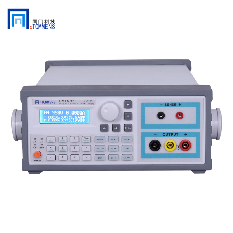 同门eTM-L303SP 电源 eTM-L系列电源 五位蓝屏线性电源 eTM-L603SP eTM-L303SP(30V,3A) 同门线性电源
