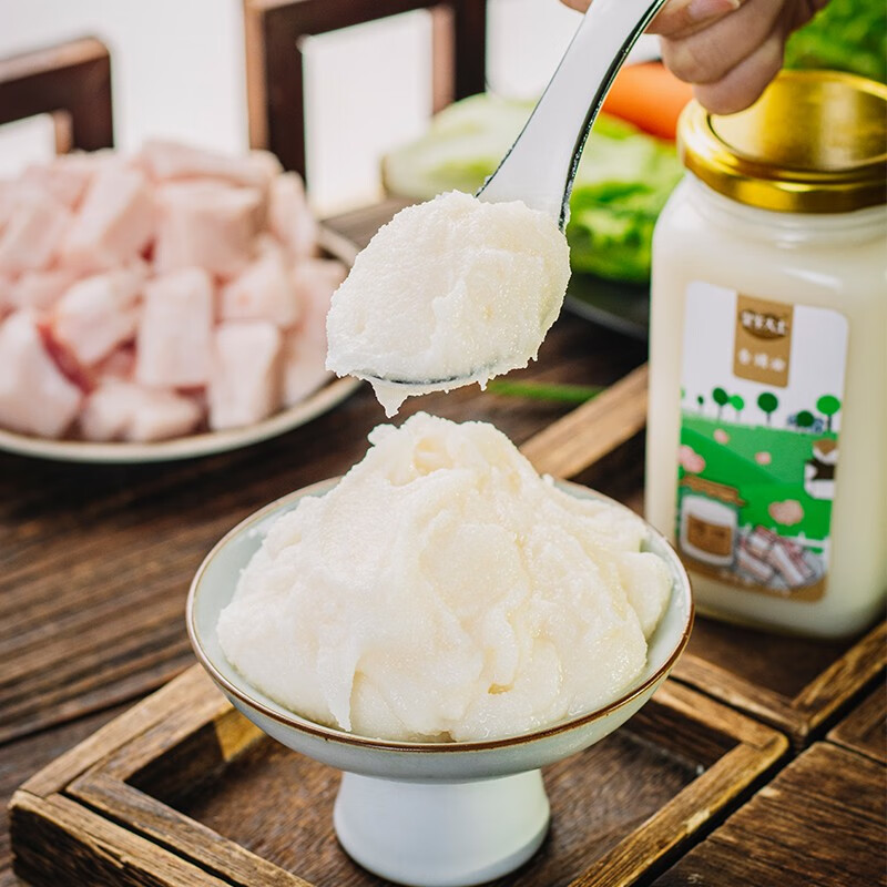 炒菜拌饭面起酥油 精制猪油食用猪油 白油 320g