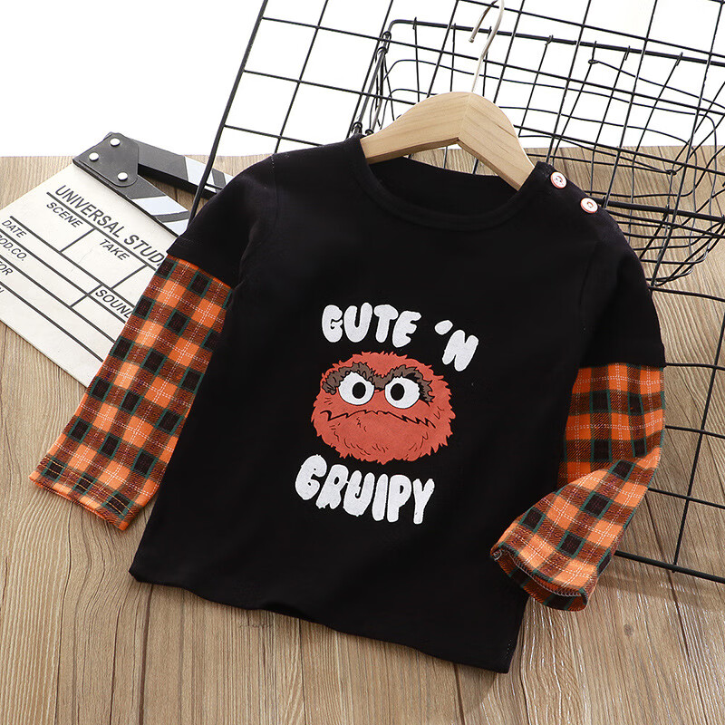 ӵ���ܶ�ͯ����t����������޴���Ӥ���¿���ͯ����Ůͯ�����·�ͯװ Q72 90cm