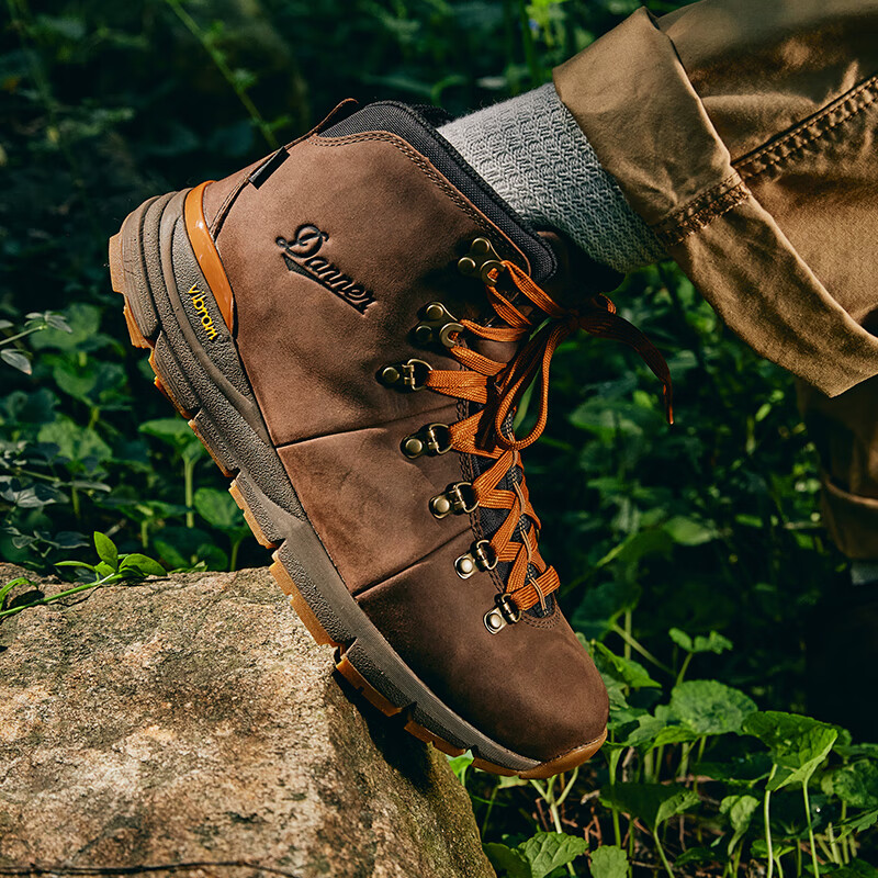 DANNER丹纳 Mountain600户外徒步登山鞋男 高帮防水防滑耐磨减震 棕黄-62304-男款-D版 40 【D版大半码或者一码拍】