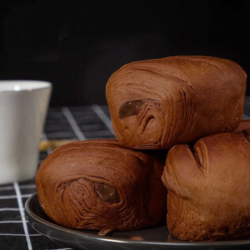 脏脏面包 网红巧克力味可可面包 起酥爆浆手面包点心营养早餐女生零食甜点  脏脏包面包50g*10袋