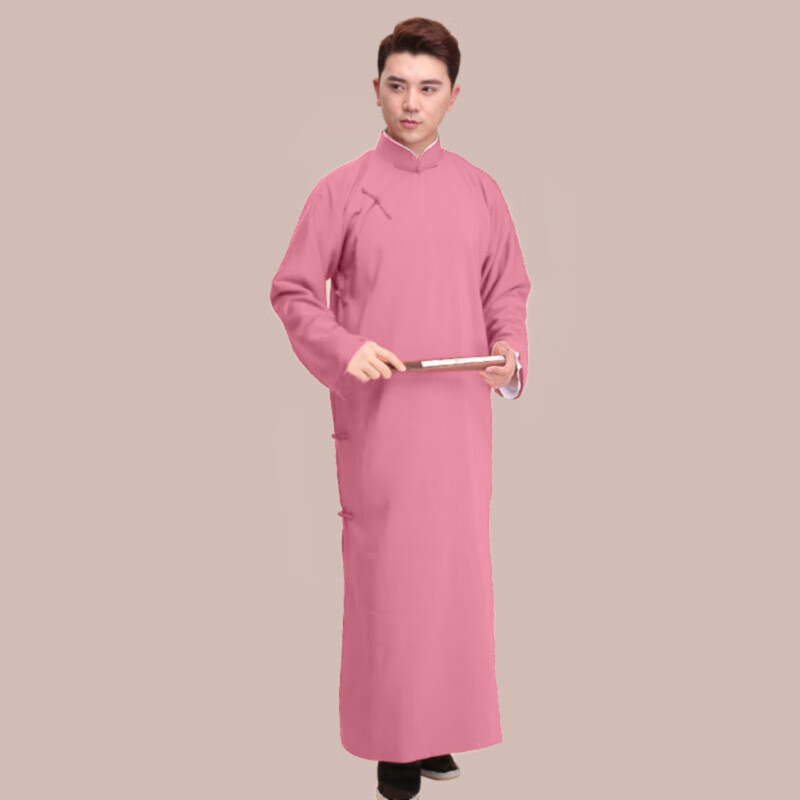 霜汐相声大褂德云社演出服男子长衫中国风民国风长袍中式伴郎服儿童