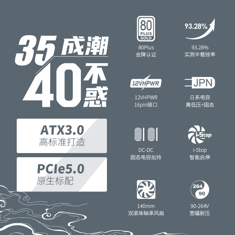 �ιȣ�segotep���1250W ����KL-1250G��ɽ��ATX3.0����ȫģ���Դ�����׶�����//֧��4090/5090�Կ���