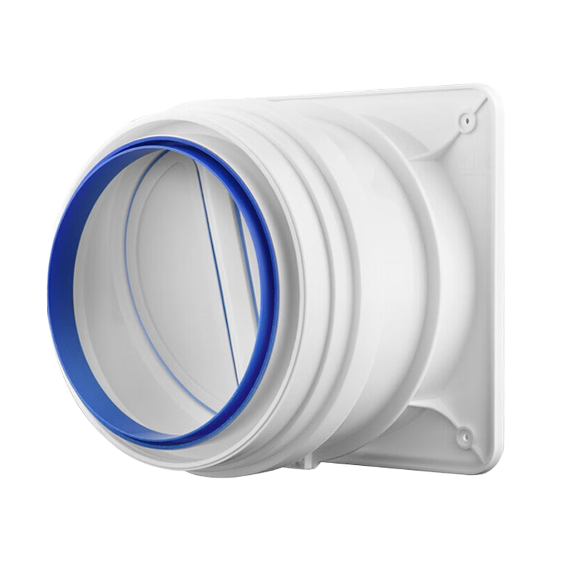 X-GRKE【德国】止回阀烟道止逆阀厨房通用防串味出风口止烟阀油烟机防烟 【厨房烟道止逆阀加厚款】带配件 送安装配件丨厨房止逆阀加厚款