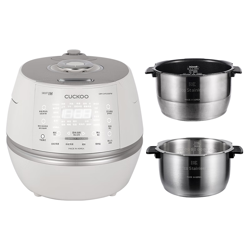 ⣨CUCKOO緹Сױ0Ϳÿɸڹ ԭװ˫ڵ緹 CHP1050FW+HAS1011N 5Lʵ2862.1Ԫ