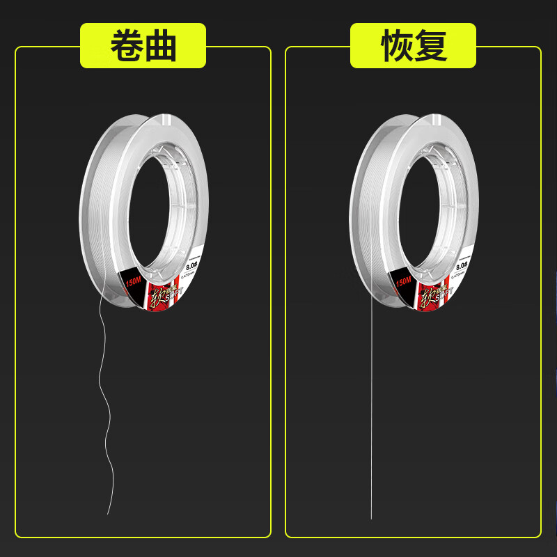 千丝坊鱼线进口东丽原丝超软碳氟线台钓鱼线主线子线路亚专用线尼龙线 8号 150米 进口原丝东丽软碳氟线-橘色主线