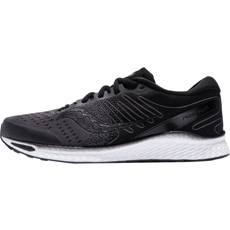saucony索康尼男子轻量缓震跑鞋freedom自由3s2054340黑白425