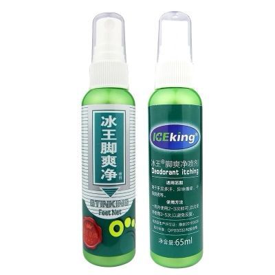 冰王冰王脚爽净喷剂适用脚异味多汗脚臭脚汗湿脚等剂65ml 冰王脚爽净