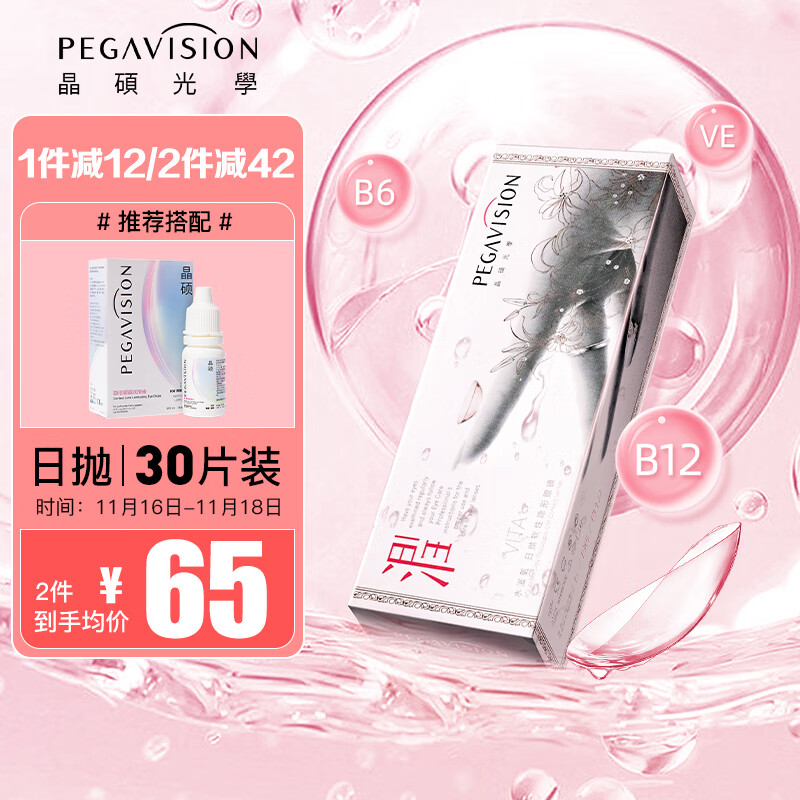 晶硕品牌透明隐形眼镜价格走势大揭秘,舒适度超一流!