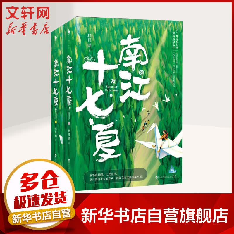 南江十七夏 全两册 玖月晞的书 另著《少年的你，如此美丽》