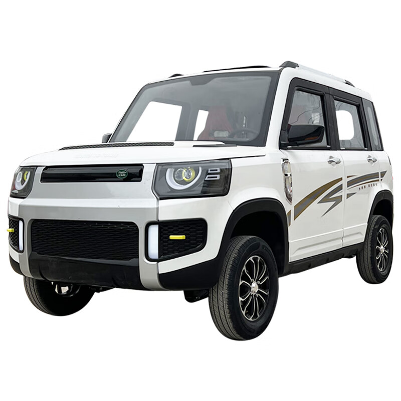 致屿电动四轮车汽车老头乐新能源家用小型女士油电两用代步低速车