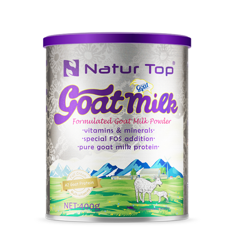 诺崔特(Natur Top) 澳洲进口益生元配方羊奶粉 A2-β酪蛋白高钙无蔗糖青少年老年营养羊奶粉 400g*1罐100018692327