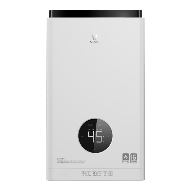 云米(VIOMI)燃气热水器家用16升零冷水 天然气 APP智控 变频恒温 6年质保优享版JSQ30-VGW166