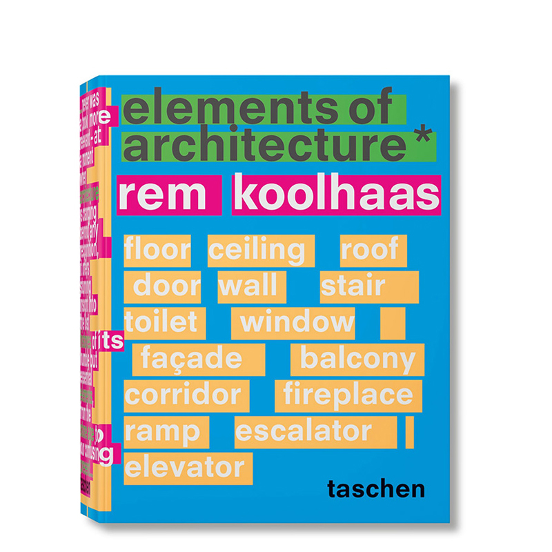 【少量库存】Elements of Architecture雷姆·库哈斯建筑要素 英文原版图书TASCHEN