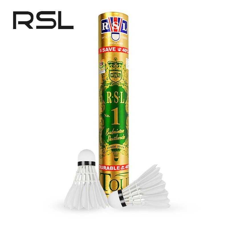 亚狮龙(rsl) 羽毛球亚no俱乐部比赛训练飞行稳定耐打鸭毛12颗装 no.
