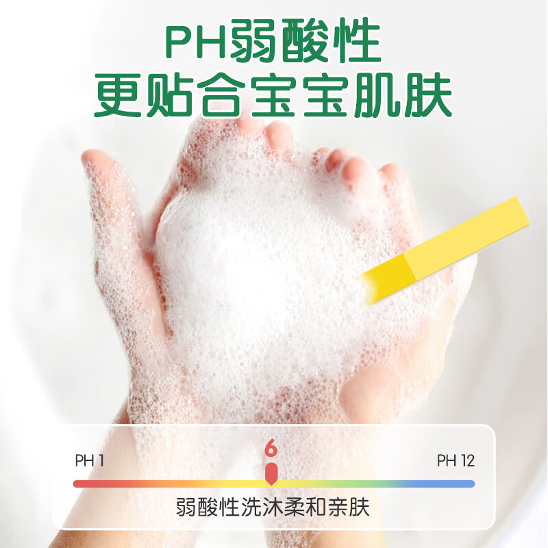 B.Duck小黄鸭儿童洗发沐浴露保湿清爽呵护发丝温和配方不刺激宝宝 洗发沐浴露(二合一)500g