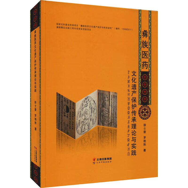 彝族医药文化遗产保护传承理论与实践9787558728709