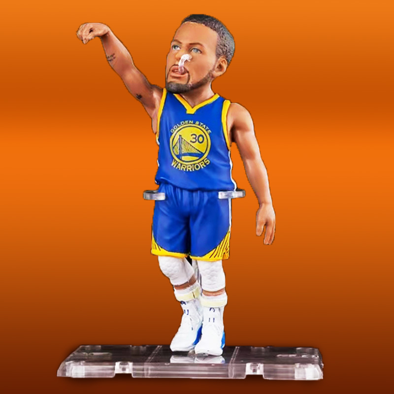 【球迷力荐】库里摆件手办 nba篮球球星詹姆斯科比哈登库里摆件汤普森