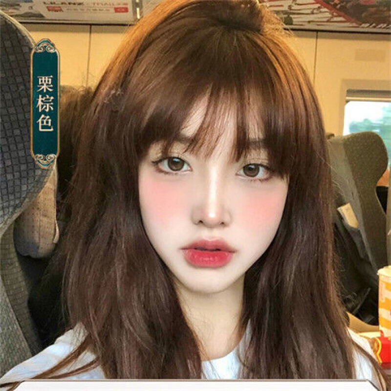 亚麻冷雾灰棕色2021流行色显白染发膏女纯黑茶植物自己在家染发剂 5.
