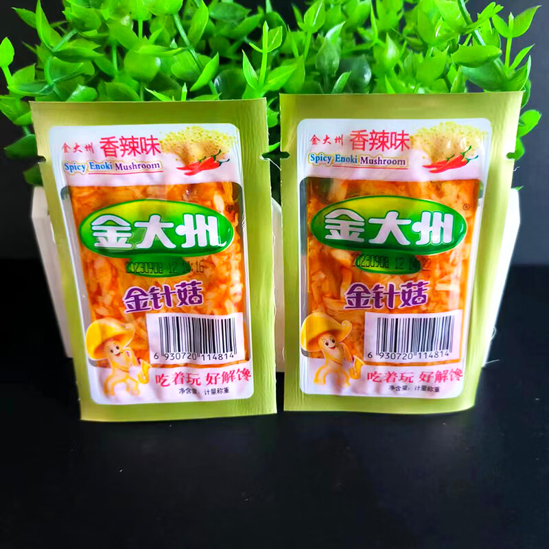 金大洲金针菇【香辣味】500g