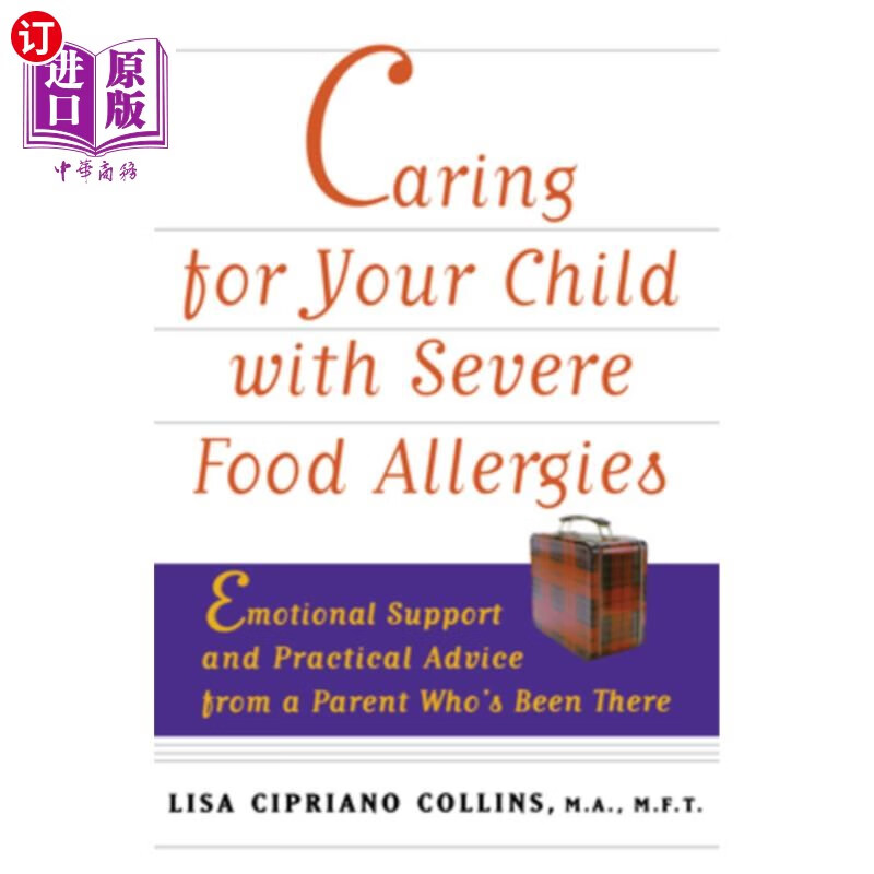 海外直订caring for your child with severe food allergies